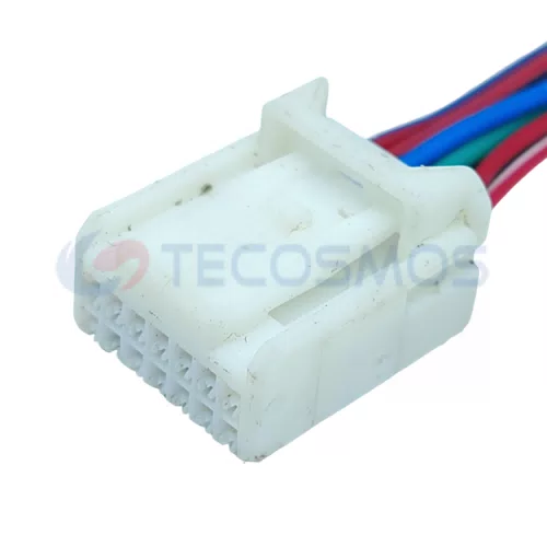 Automotive Fuse Box Plug, Wiring Harness Connector Plug, Waterproof Shell Suitable for Toyota 14 Pin Female 6098-3917 - image 4